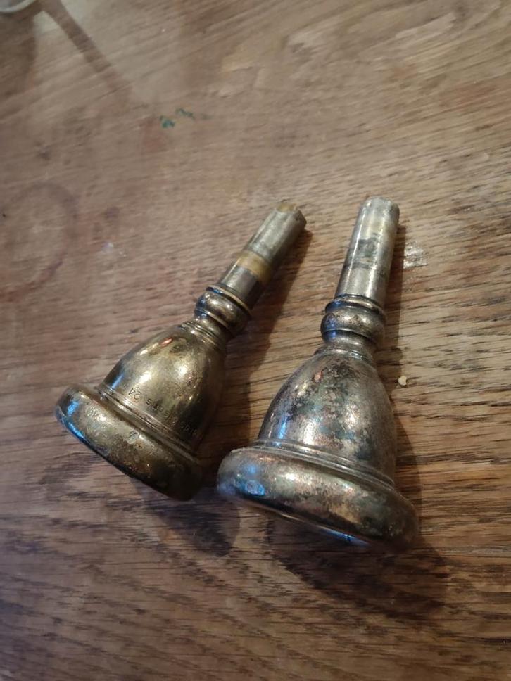 Sousafoon tuba mondstukken, Muziek en Instrumenten, Blaasinstrumenten | Tuba's, Gebruikt, Ophalen of Verzenden