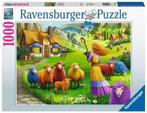 Ravensburger: De kleurrijke wolwinkel 1000 stukjes, Ophalen of Verzenden, 500 t/m 1500 stukjes, Nieuw, Legpuzzel