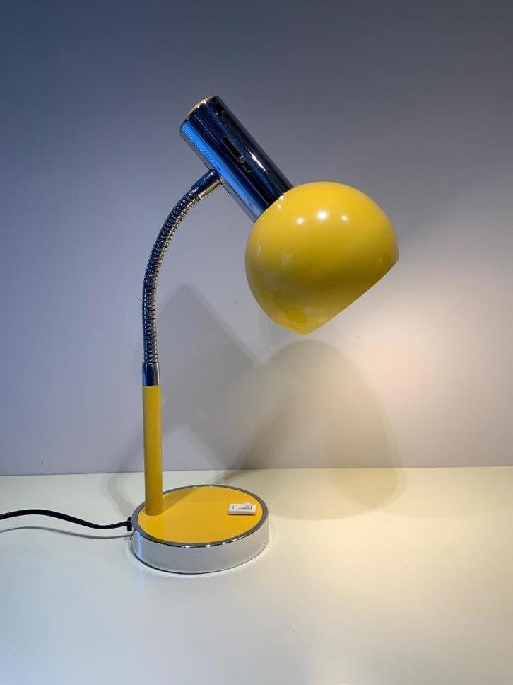 Space Age Eyeball Tafellamp, Huis en Inrichting, Lampen | Tafellampen, Gebruikt, Minder dan 50 cm, Ophalen of Verzenden