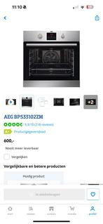 AEG inbouwoven met Pyrolyse functie zelf reinigend, Witgoed en Apparatuur, Ovens, Ophalen, Gebruikt, 45 tot 60 cm, Oven