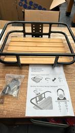 Dresco - Voordrager - bagagedrager - Hout, Fietsen en Brommers, Stuurbevestiging, Nieuw, Ophalen of Verzenden, Dresco