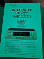 High End Accuphase E 260 Versterker Stereo, Zo goed als nieuw, 120 watt of meer, Stereo, Ophalen