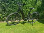 Qwic MA11 pedellec damesfiets matzwart (amper gebruikt), Fietsen en Brommers, Elektrische fietsen, Ophalen, Qwic, Gebruikt, 47 tot 51 cm
