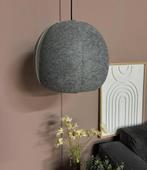 Ikea vilt lamp grijs hanglamp plafondlamp, Estee styling, Esteestyling, Scandinavisch, Zo goed als nieuw