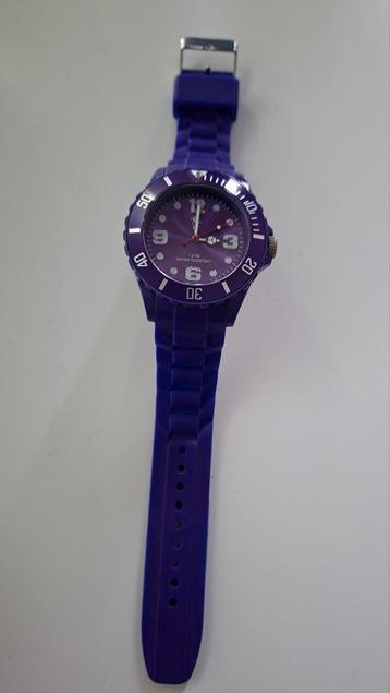 Paars Efteling Horloge - Zo Goed Als Nieuw! beschikbaar voor biedingen