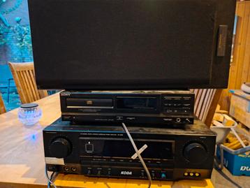 Vintage Audio Set: Koda Versterker, Sony CD, Pioneer Speaker beschikbaar voor biedingen