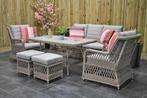 Napoli Loungeset 3 Zitsbank 2 Lounge Tuinstoelen Hoge Tafel, Nieuw, Ophalen of Verzenden, Loungeset, Wicker