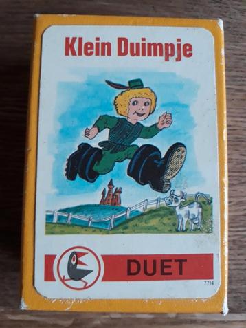 Klein Duimpje duet kaartspel 