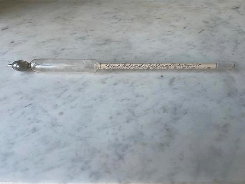 Antieke alcoholmeter van Gay- Lussac, Antiek en Kunst, Antiek | Gereedschap en Instrumenten, Ophalen