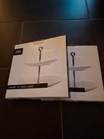 Vos Etagère Wit Rond 2-Laags - Nieuw in Doos, Ophalen of Verzenden, Nieuw