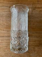 Vintage glazen persglas vaas FIDENZA GLASS ITALY, Ophalen of Verzenden