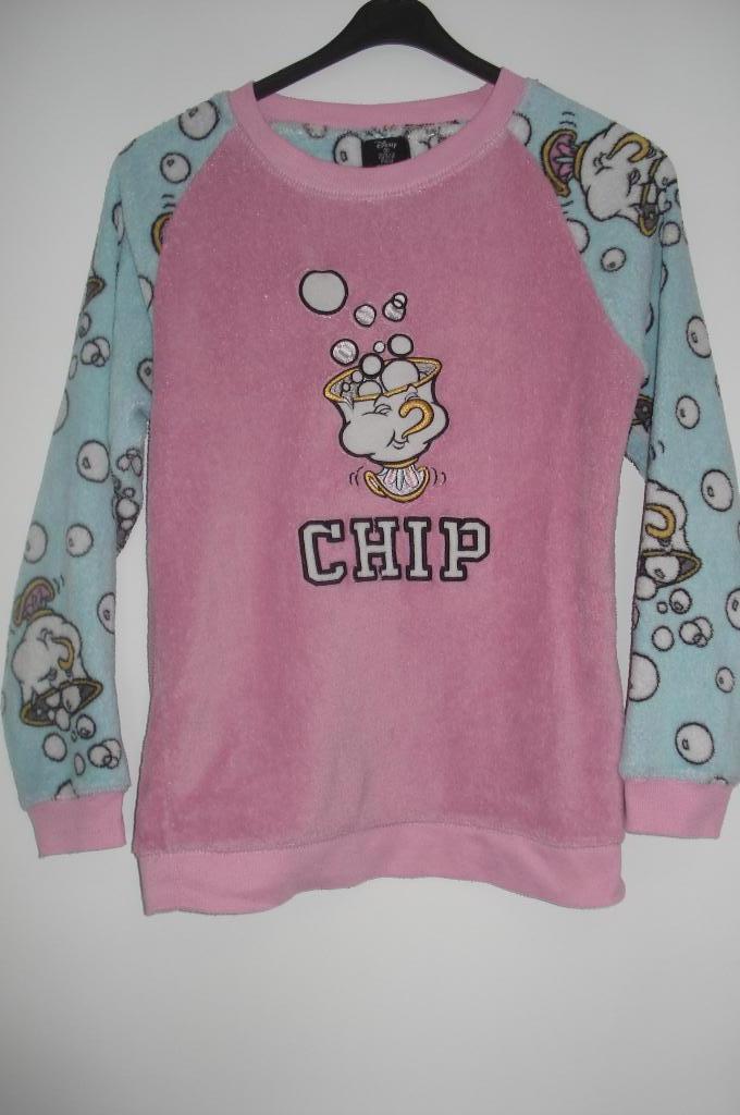 Sweater van pyjama / huispak Disney Chip mt S, Ophalen of Verzenden, Gedragen, Grijs