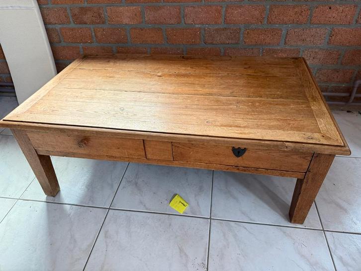 Antieke Grenen Salontafel, Antiek en Kunst, Antiek | Meubels | Tafels, Ophalen