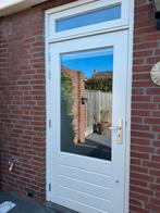 deuren, Doe-het-zelf en Verbouw, Deuren en Horren, 80 tot 100 cm, Glas, Zo goed als nieuw, Buitendeur