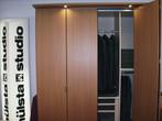 Hulsta kleding kast kersen in goede staat 240x200x60, Huis en Inrichting, Ophalen, Klassiek, Zo goed als nieuw, 200 cm of meer