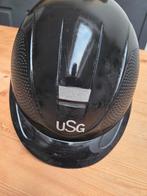 Paardrijcap kind zwart USG Epple Jack zgan, Kinderen, Ophalen of Verzenden, Zo goed als nieuw, Recreatie