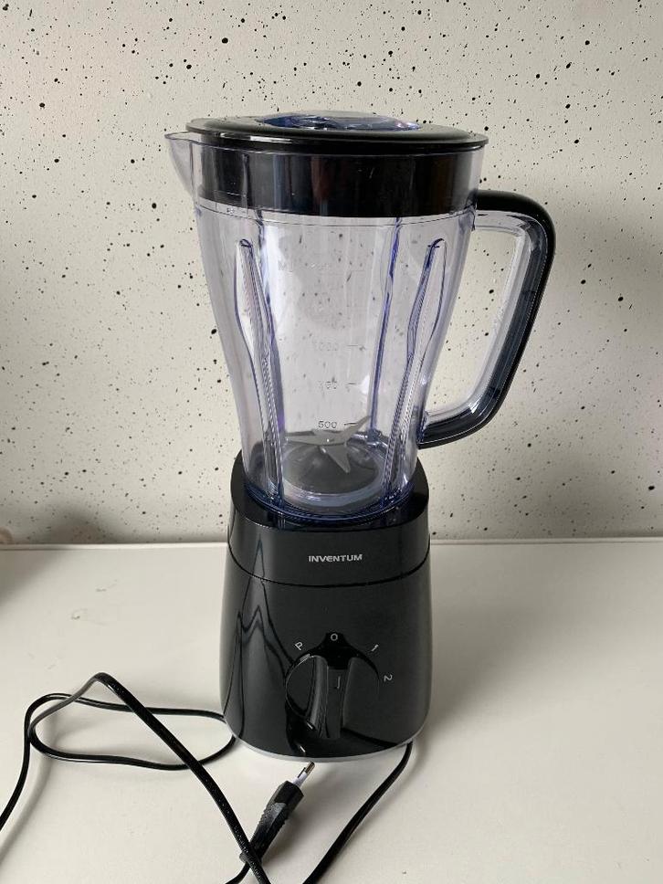 Inventum NB450B - Blender - 1,5 liter - Zwart, Huis en Inrichting, Keuken | Keukenbenodigdheden, Nieuw, Verzenden
