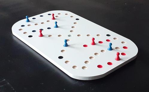 Tocken Tockbord – Het unieke kruislings DUO Bord (2 pers.), Hobby en Vrije tijd, Gezelschapsspellen | Bordspellen, Nieuw, Een of twee spelers
