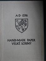 Velke Losiny Tsjechie: Handgeschept schrijfpapier + envelop, Diversen, Schrijfwaren, Ophalen of Verzenden, Gebruikt