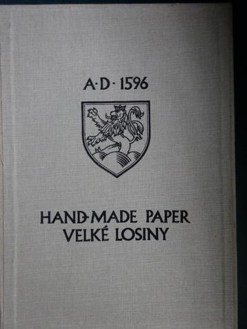 Velke Losiny Tsjechie: Handgeschept schrijfpapier + envelop beschikbaar voor biedingen