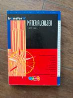 TransferW Materialenleer Kernboek 1, Boeken, Ophalen of Verzenden, Zo goed als nieuw, Overige niveaus
