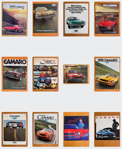 Chevrolet Camaro folders, Boeken, Auto's | Folders en Tijdschriften, Gelezen, Chevrolet, Ophalen