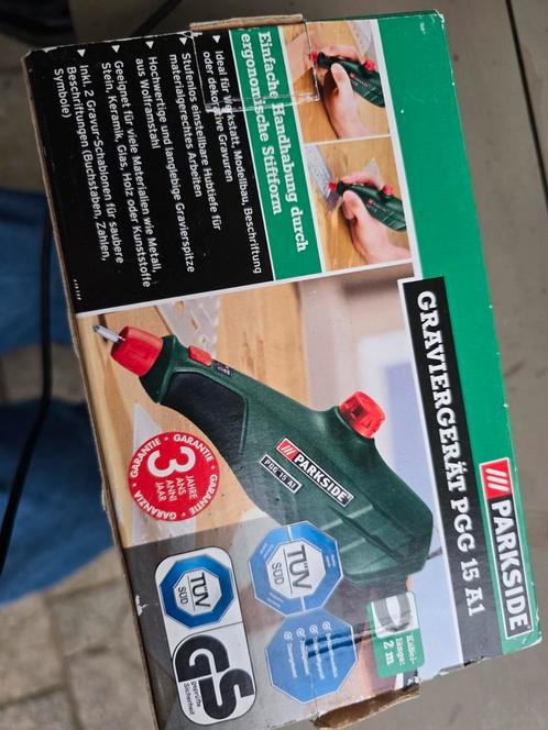 Nieuw Parkside Graveermachine PGC 15 A1, Doe-het-zelf en Verbouw, Gereedschap | Handgereedschap, Nieuw, Ophalen of Verzenden