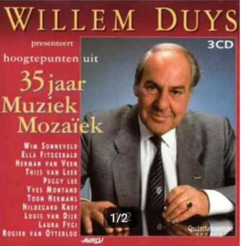 3-Cd Willem Duys - 35 Jaar Muziek Mozaïek (Julie London), Cd's en Dvd's, Cd's | Pop, Zo goed als nieuw, 1960 tot 1980, Ophalen of Verzenden