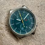 Seiko 6138-3002 Jumbo Chronograaf 11/1973 Blauwe Wijzerplaat, Ophalen of Verzenden, Gebruikt, Staal, Seiko