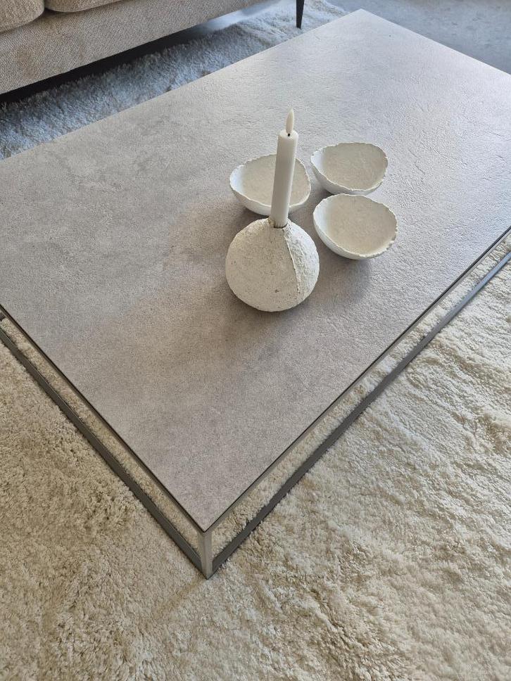 Originele Alf DaFre design salontafel blad keramiek Loft, Huis en Inrichting, Tafels | Salontafels, Zo goed als nieuw, Rechthoekig