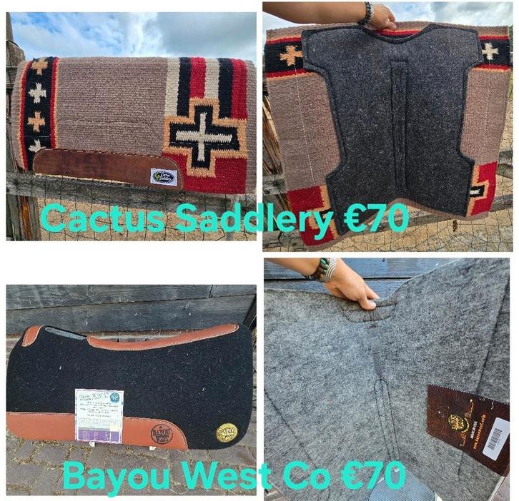 Nieuwe Westernpads en westernzadels, Dieren en Toebehoren, Paarden en Pony's | Dekens en Dekjes, Nieuw, Dekje, Ophalen of Verzenden