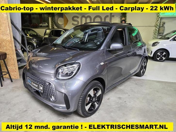 Smart Forfour EQ COMFORT PLUS - Cabrio-top - Winterpakket -, Auto's, Smart, Bedrijf, Te koop, ForFour, ABS, Achteruitrijcamera