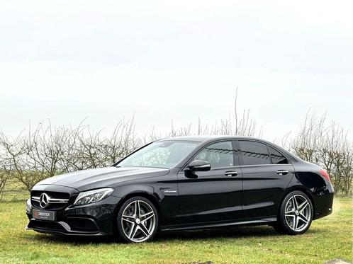 Mercedes-Benz C-Klasse C 63 AMG - Night - Burmester - Keyles, Auto's, Mercedes-Benz, Bedrijf, Te koop, C-Klasse, ABS, Achteruitrijcamera