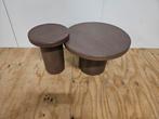 Salontafel Maya set van 2, Huis en Inrichting, Ophalen, 50 tot 100 cm, ., Rond