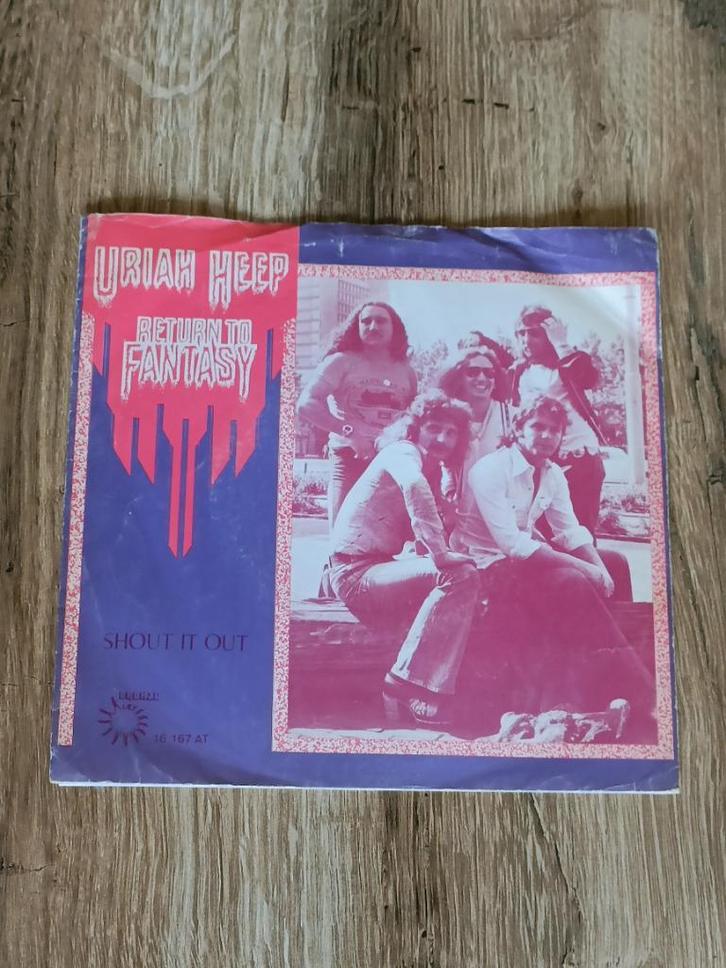 615 - Uriah Heep, Cd's en Dvd's, Vinyl Singles, Gebruikt, Single, Pop, 7 inch, Verzenden