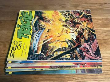 6 Stripboeken Trigië + Storm stripalbums Oberon beschikbaar voor biedingen