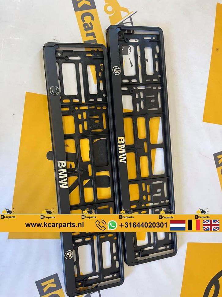 Kentekenplaat Houder BMW Kentekenplaat Houder BMW, Auto-onderdelen, Carrosserie en Plaatwerk, Bumper, Gebruikt, Ophalen of Verzenden