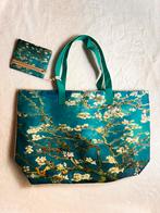 Van Gogh shopper / schoudertas ‘Amandel Bloesem’(blauw/wit), Ophalen of Verzenden, Zo goed als nieuw, Blauw, Shopper