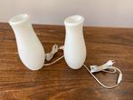 2 x Tafellamp | Glas | Handgemaakt | Ikea, Huis en Inrichting, Lampen | Tafellampen, Ophalen, Zo goed als nieuw, Glas, Minder dan 50 cm