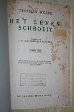 Het leven schroeit Thomas Wolfe Of time and the river, Ophalen of Verzenden, Gelezen