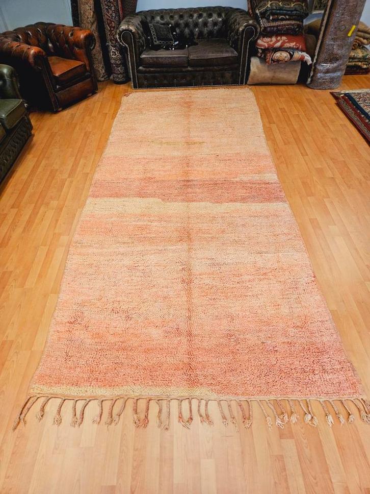 OPRUIMACTIE! Handgeknoopt Berber Tapijt. Prachtige kleuren!, Huis en Inrichting, Stoffering | Tapijten en Kleden, Zo goed als nieuw