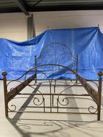 2 pers bed hand gesmeed, Huis en Inrichting, Slaapkamer | Bedden, Tweepersoons, Ophalen of Verzenden, 200 cm, Metaal