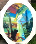 voorjaar   ovaal schilderij, Antiek en Kunst, Ophalen of Verzenden