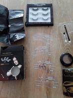 Make up setje, oogschaduw wenkbrauwen sjablonen wimpers ed, Ophalen of Verzenden, Zo goed als nieuw, Overige kleuren, Ogen