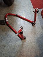 Paddockstand rood, Ophalen