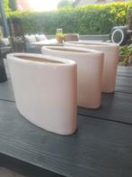 Bloempotten, platenpotten, landelijk, Ophalen, Rond, Zo goed als nieuw, Aardewerk