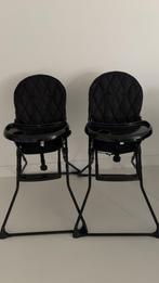 2x opvouwbare eetstoelen tot 22kg, Kinderen en Baby's, Kinderstoelen, Ophalen of Verzenden, Zo goed als nieuw