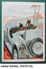 oude reclame posters heruitgebracht op kaart, 21x15 cm., Ophalen of Verzenden, Ongelopen, Overig Europa