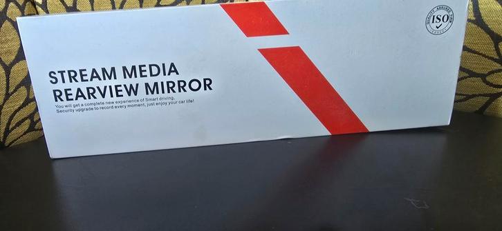 Stream Media Achteruitkijkspiegel, Auto diversen, Dashcams, Nieuw, Ophalen of Verzenden