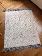 Vloerkleed Carlotta 130 x 100 cm crème/pastel getuft katoen, Huis en Inrichting, Stoffering | Tapijten en Kleden, Crème, Ophalen of Verzenden